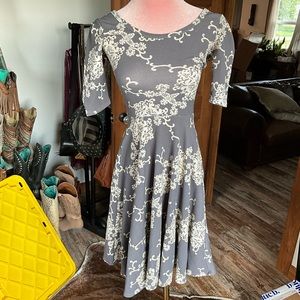 LulaRoe print dress